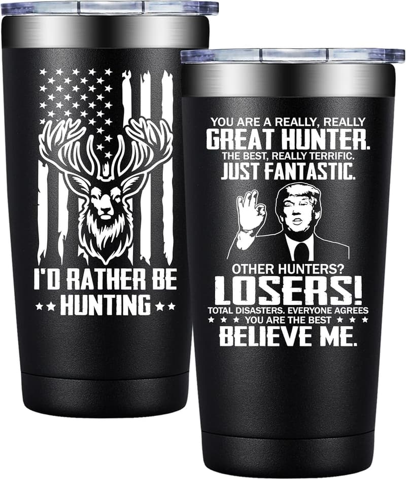 Father's Day Hunting Tumbler 20oz for Men