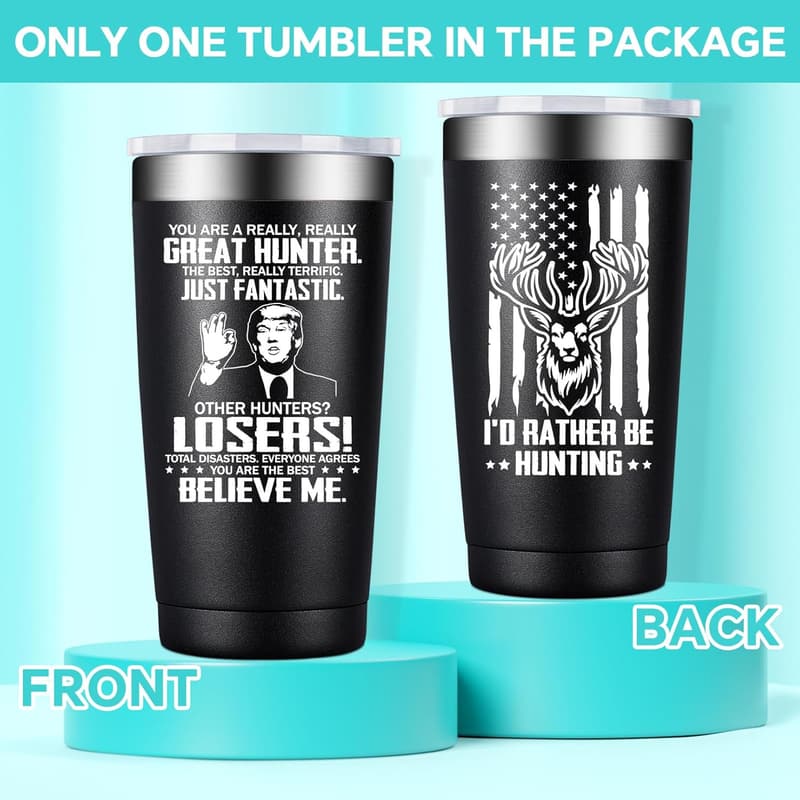 Father's Day Hunting Tumbler 20oz for Men