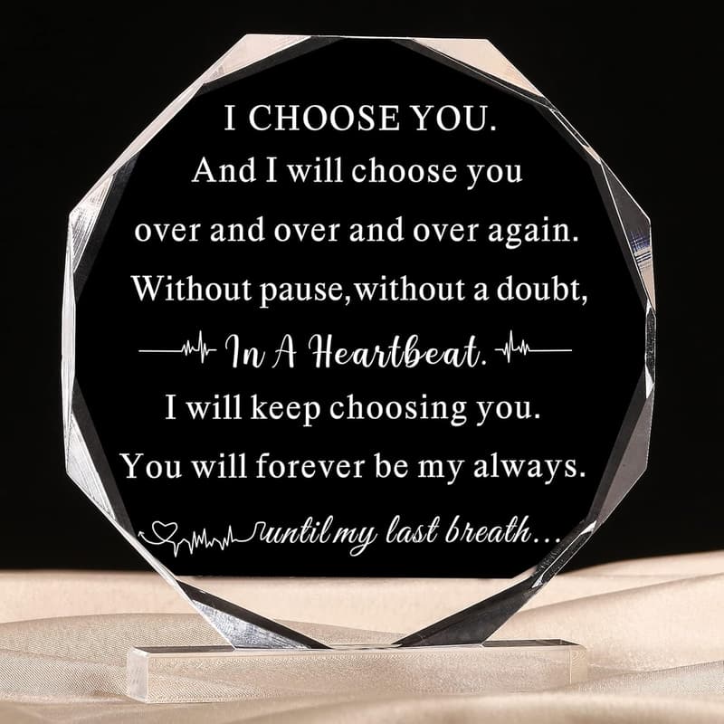 Personalized Keepsake for Him - Ideal Gift for Father's Day or Birthday
