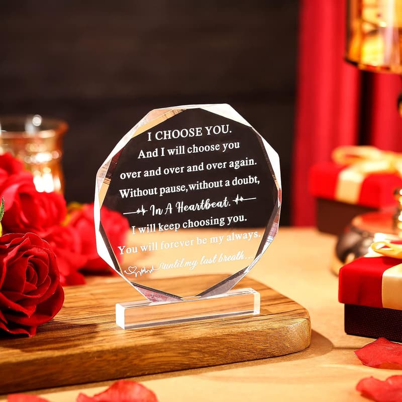 Personalized Keepsake for Him - Ideal Gift for Father's Day or Birthday