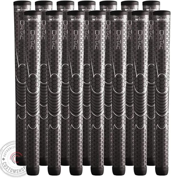 Winn Dri-Tac Oversize Golf Grip Set of 13 – Comfort & Shock Absorption