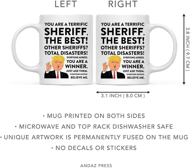 Funny President Trump Coffee Mug - 11oz Gift Boxed Novelty