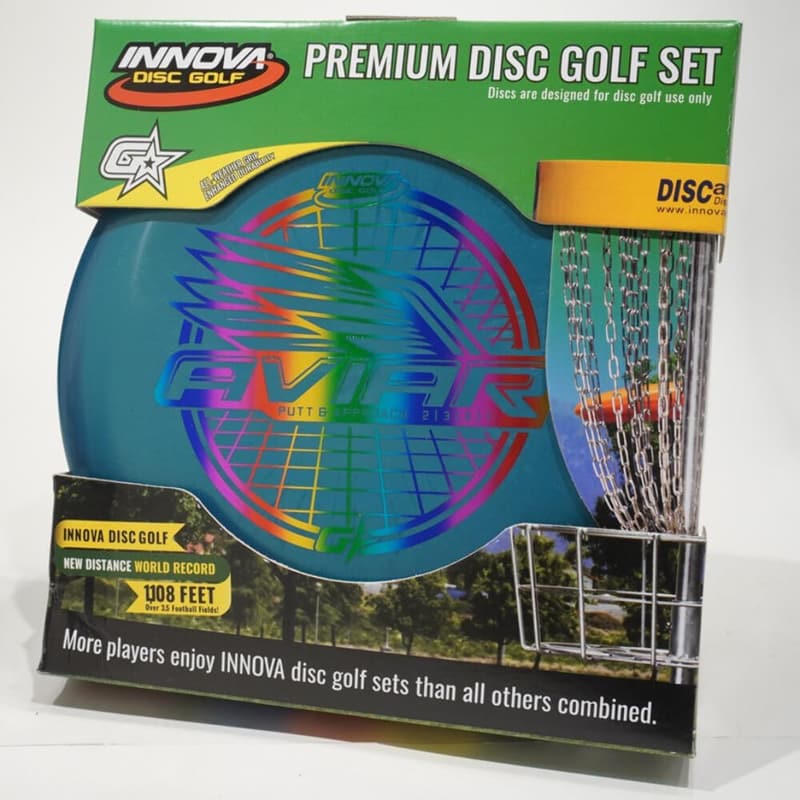 Disc Golf 3-Disc Set: Driver, Mid-Range, Putter - GStar Plastic