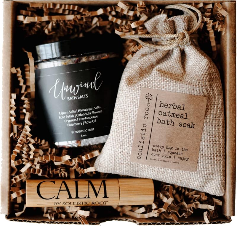 Luxury Spa Gift Set for Women & Men - Relaxing Bath Essentials