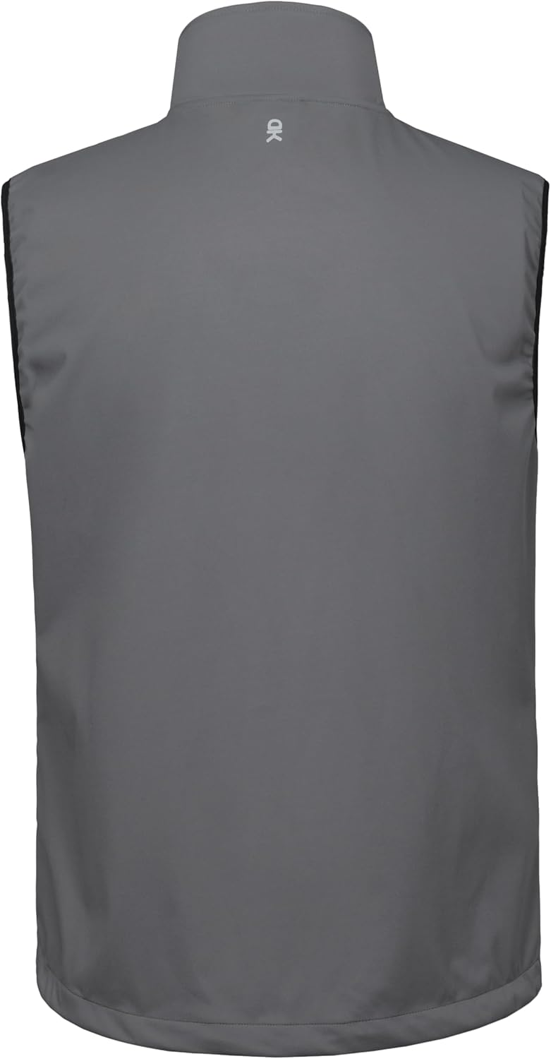 Men's Lightweight Windproof Softshell Vest for Travel & Hiking