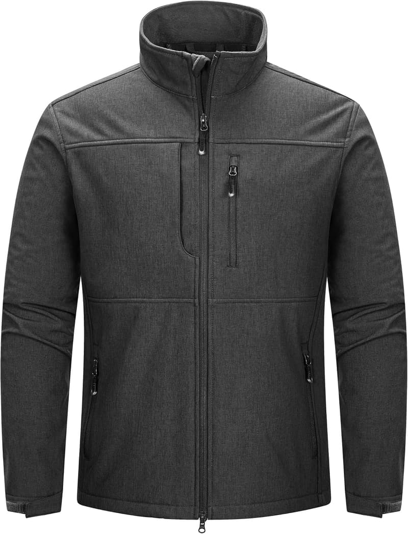 Men's Waterproof Softshell Jacket for Outdoor Hiking