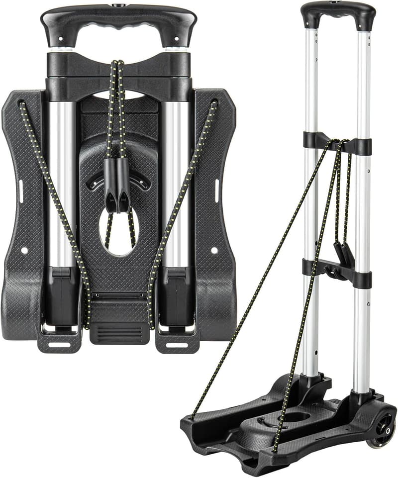 Lightweight Folding Hand Truck Dolly for Travel and Moving