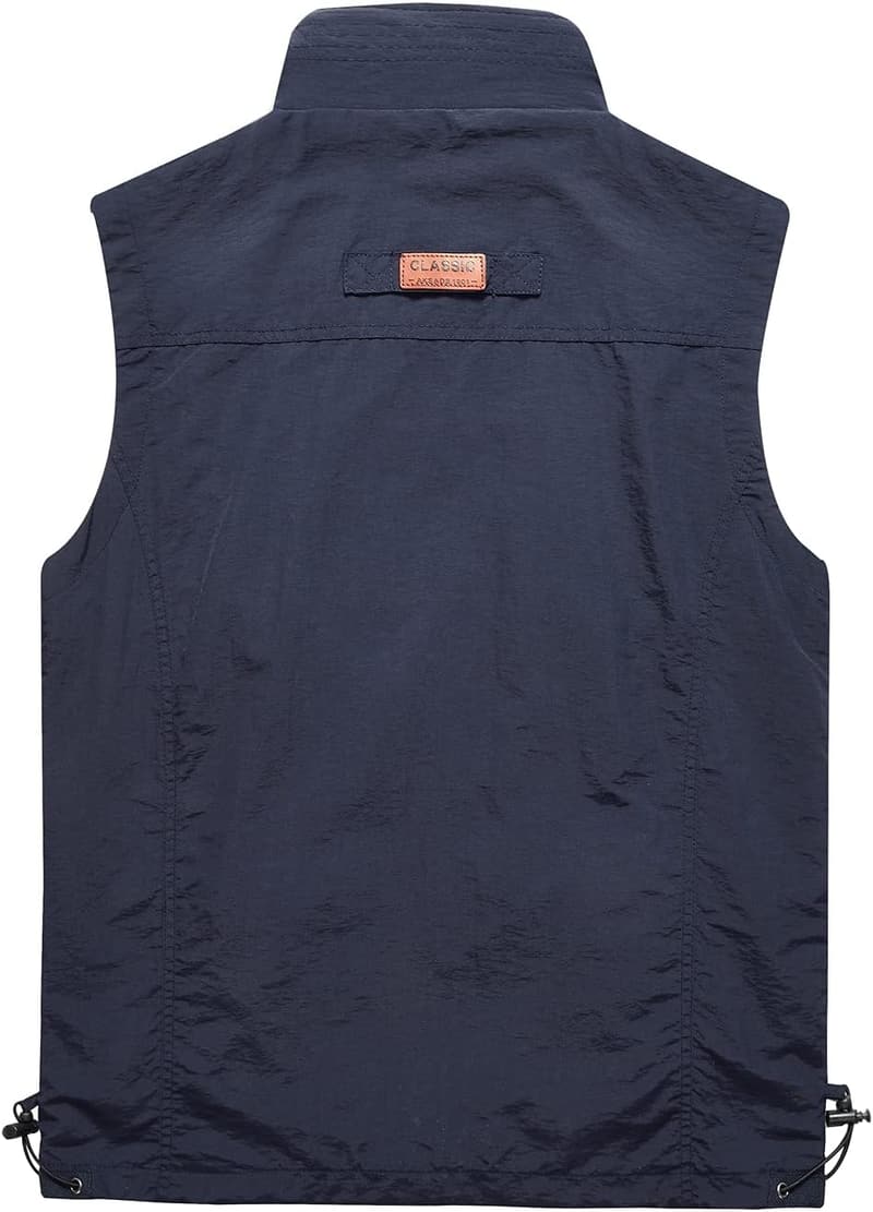 Men's Quick-Dry Fishing & Hunting Reversible Vest Jacket
