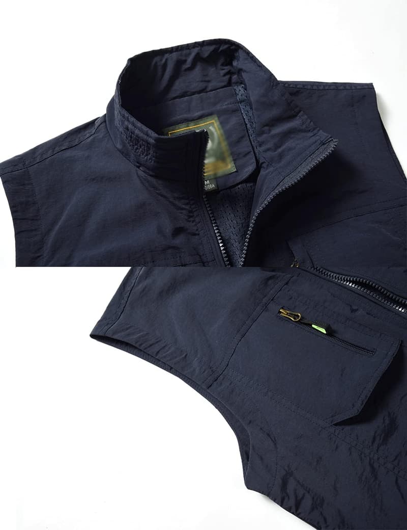 Men's Quick-Dry Fishing & Hunting Reversible Vest Jacket