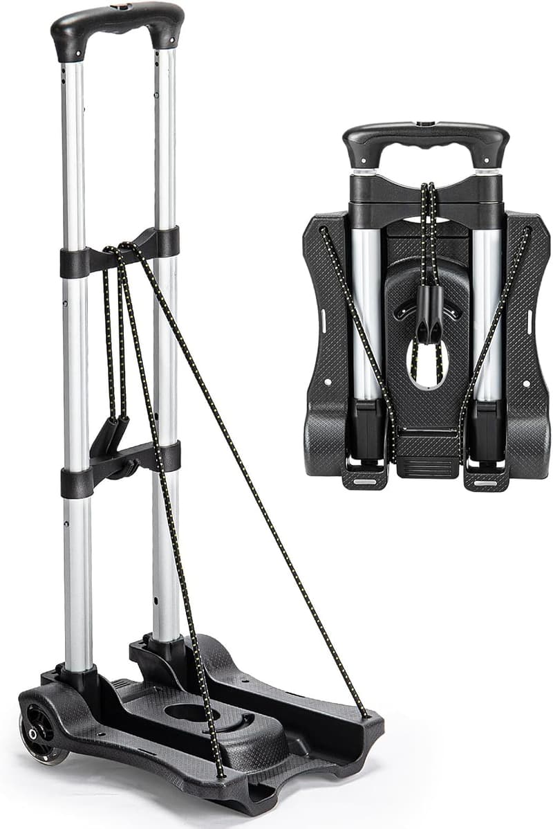 Portable Aluminum Folding Hand Truck for Travel