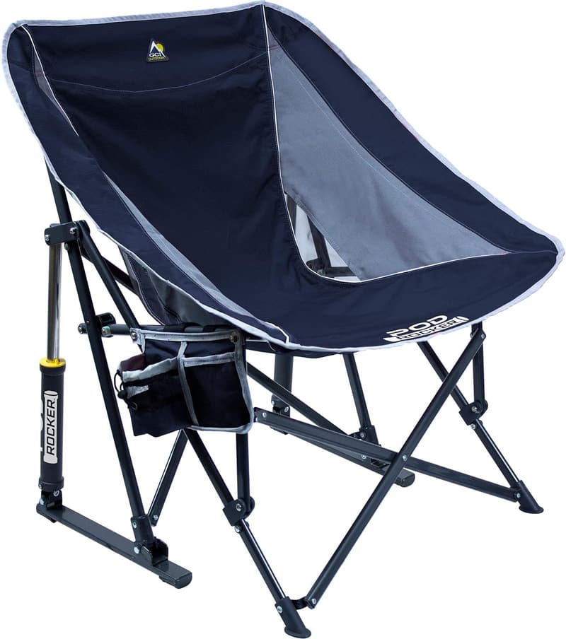 GCI Outdoor Pod Rocker Collapsible Camping Chair - Indigo Blue