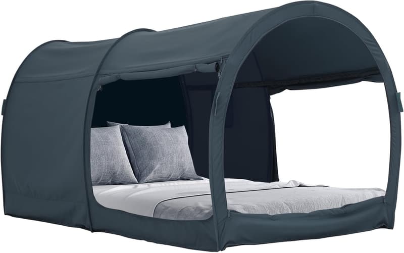 Indoor Privacy Bed Tent Canopy - Pop Up for Kids & Adults
