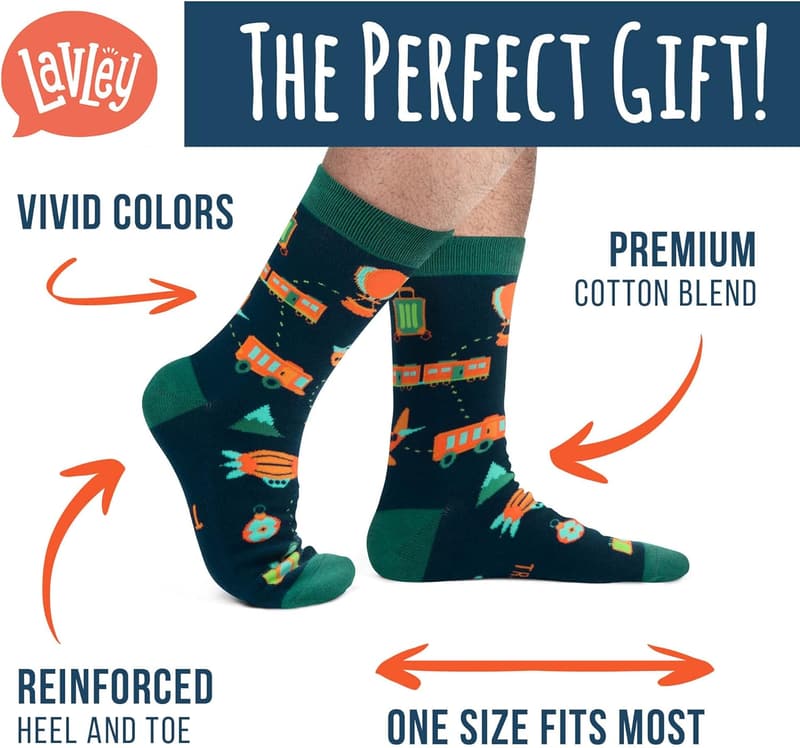 Traveling Socks - Fun Gift for Travelers