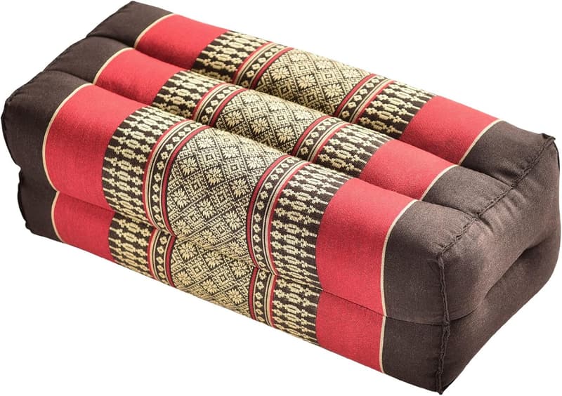 Organic Kapok Meditation Cushion - Water-Resistant Yoga Prop