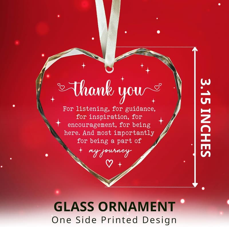 Coworker Appreciation Thank You Ornament for Women