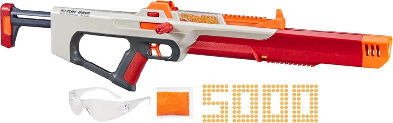 Nerf Pro Gelfire Ghost Bolt Action Blaster with 5000 Gel Rounds