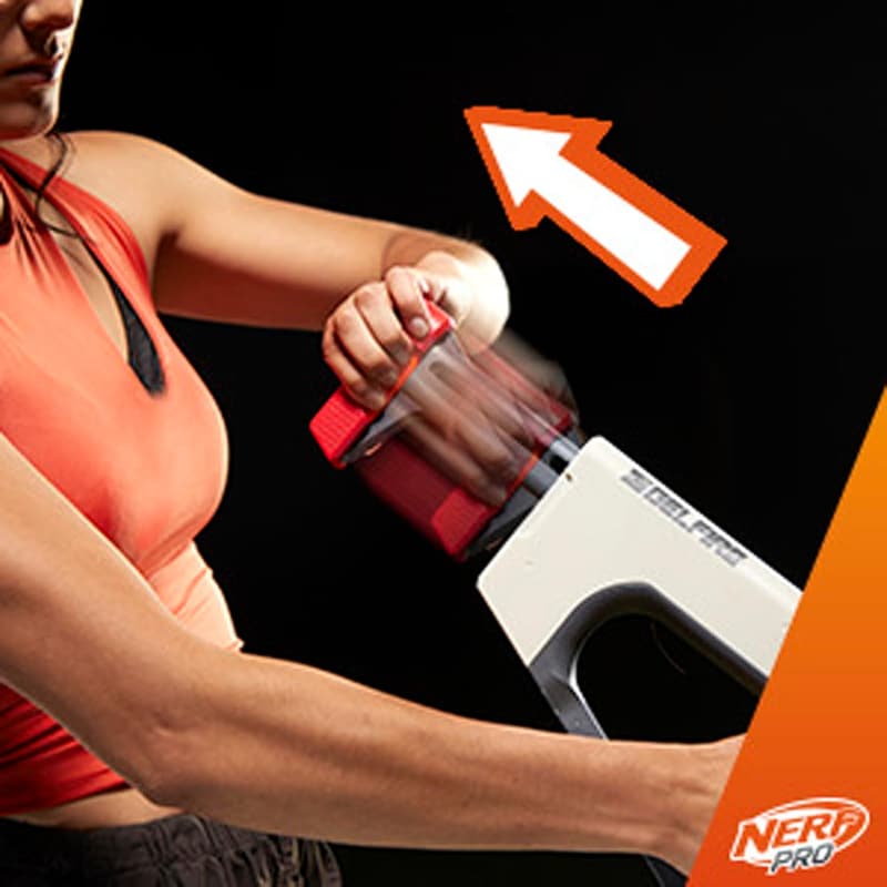 Nerf Pro Gelfire Ghost Bolt Action Blaster with 5000 Gel Rounds