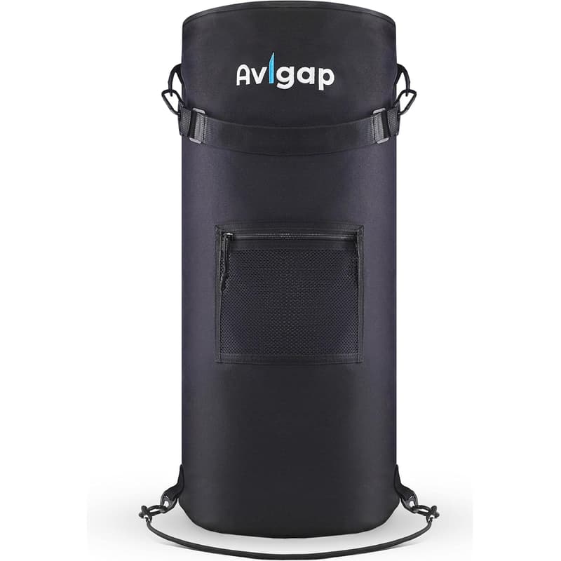 Portable 10-13 Gal Odor & Leak Resistant Trash Can for Boats