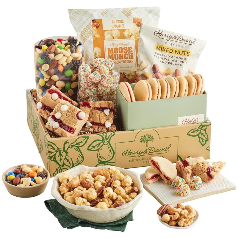 Sweet and Salty Snack Gift Box for Holidays
