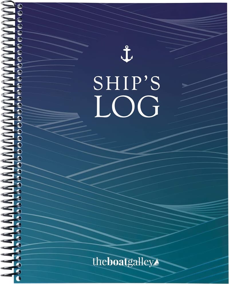 Boat Travel & Maintenance Logbook - 5-in-1 Organizer for Boaters