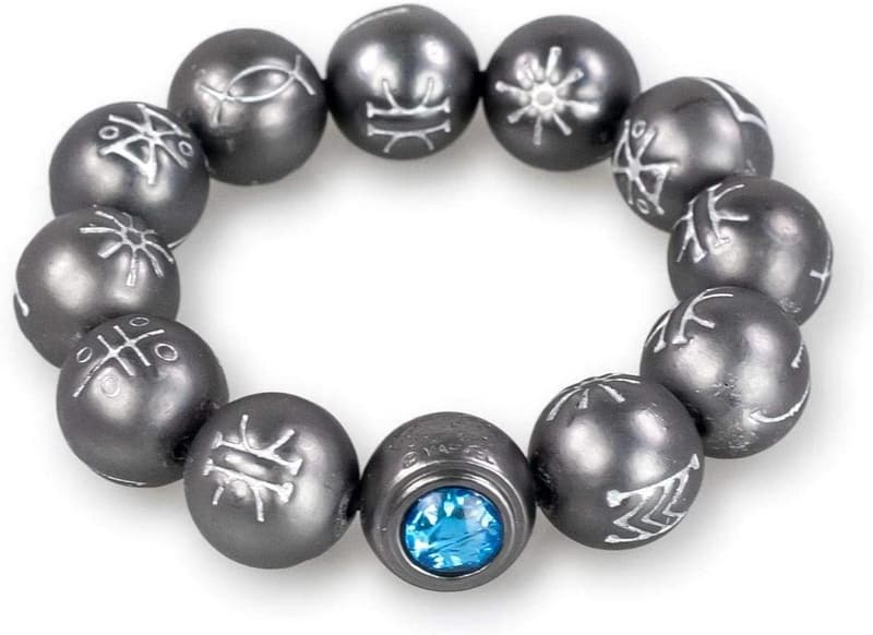 Black Panther Kimoyo Blue Bead Bracelet | Official Marvel Collectible