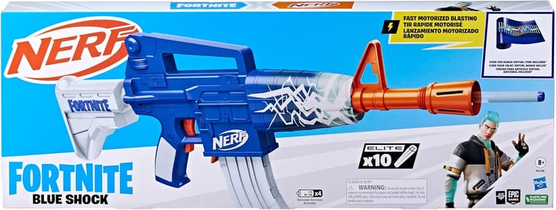Fortnite Nerf Blaster with 10-Dart Clip & Elite Darts