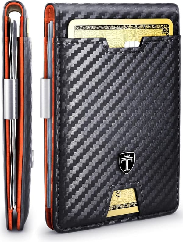 TRAVANDO Austin RFID-Blocking Slim Wallet for Men