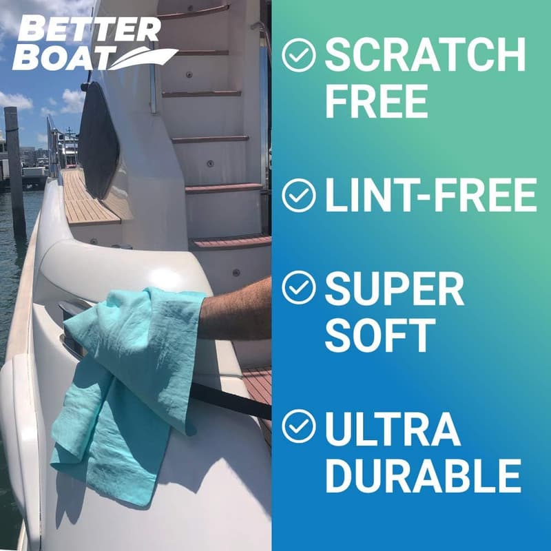 Marine-Grade PVA Towel for Car & Boat Drying, 1 Pack