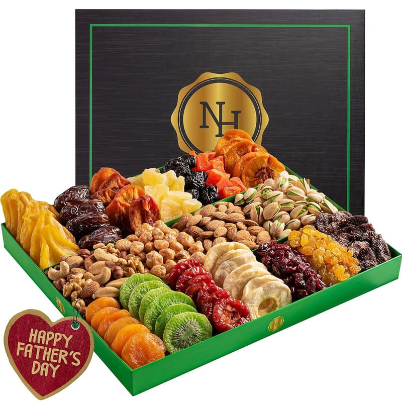 Father's Day Extra Large Dried Fruit & Nuts Gift Basket