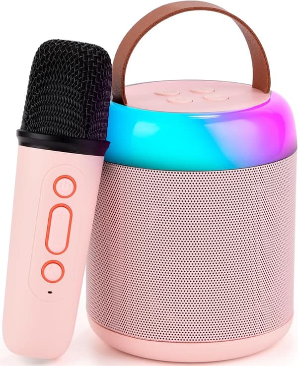 Portable Bluetooth Karaoke Machine for Kids and Teens