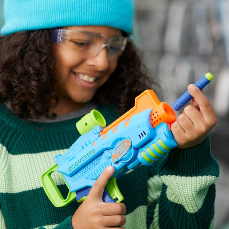 NERF Elite Junior Starter Set with 2 Blasters & 15 Darts for Kids