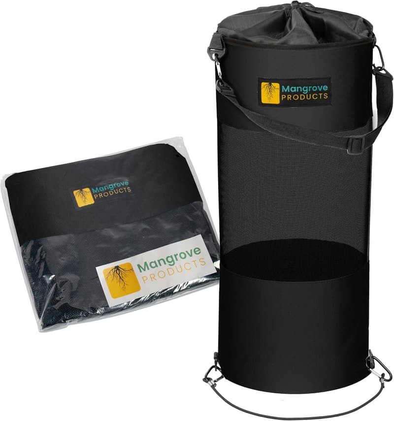 Portable Boat Trash Can – Reusable Marine Storage Bag for Fishing & Camping