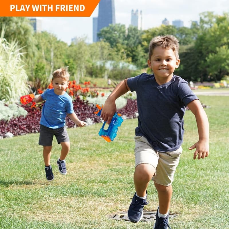 Birthday Gift - Mini Blaster Guns Set for Kids (Ages 3-12)