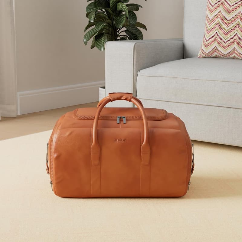 Colombian Leather Duffel Bag - 20