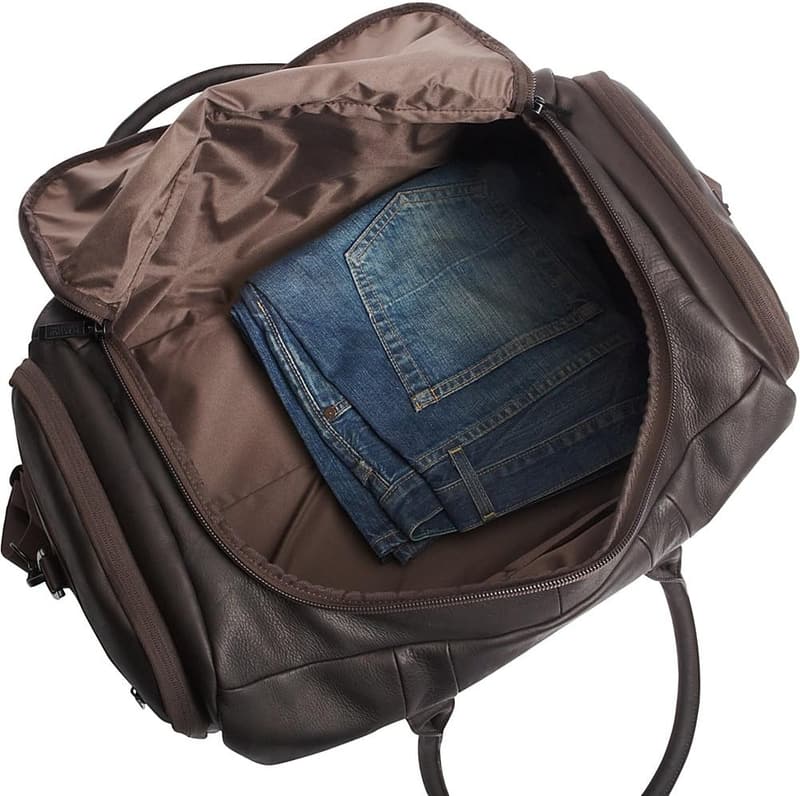Colombian Leather Duffel Bag - 20