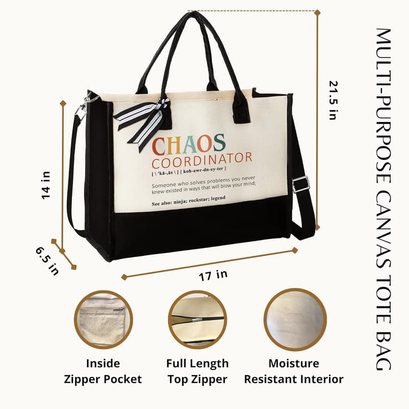 Administrative Professional Day Canvas Tote Bag for Women