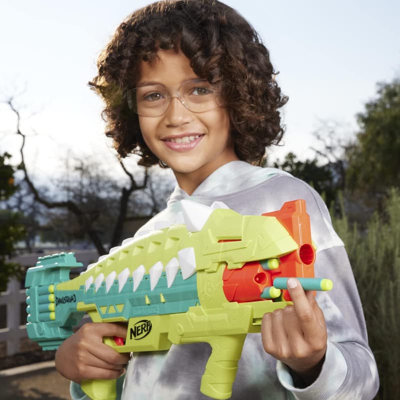 Nerf DinoSquad Armorstrike Blaster with 16 Darts for Kids