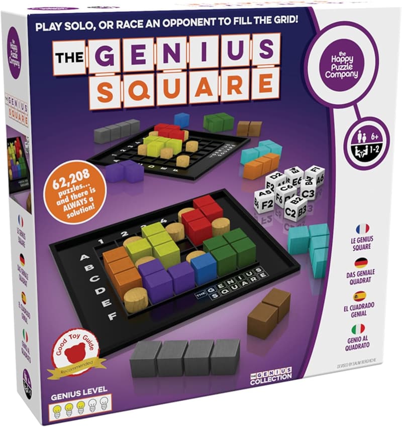 STEM Puzzle Game – The Genius Square for Problem Solving