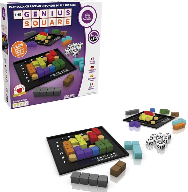 STEM Puzzle Game – The Genius Square for Problem Solving