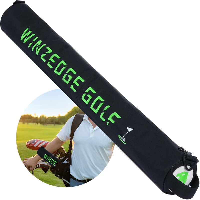 Father's Day Beer Sleeve Cooler for Golf Bags - Insulated Gift for Men