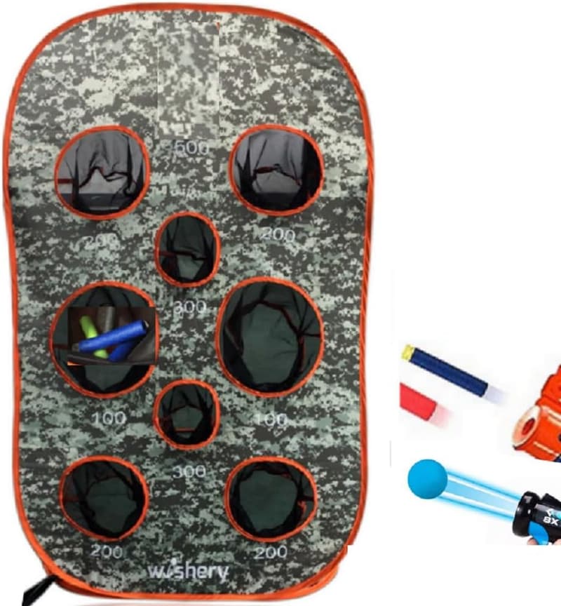 Nerf Shooting Target for Kids – Indoor/Outdoor Practice Toy