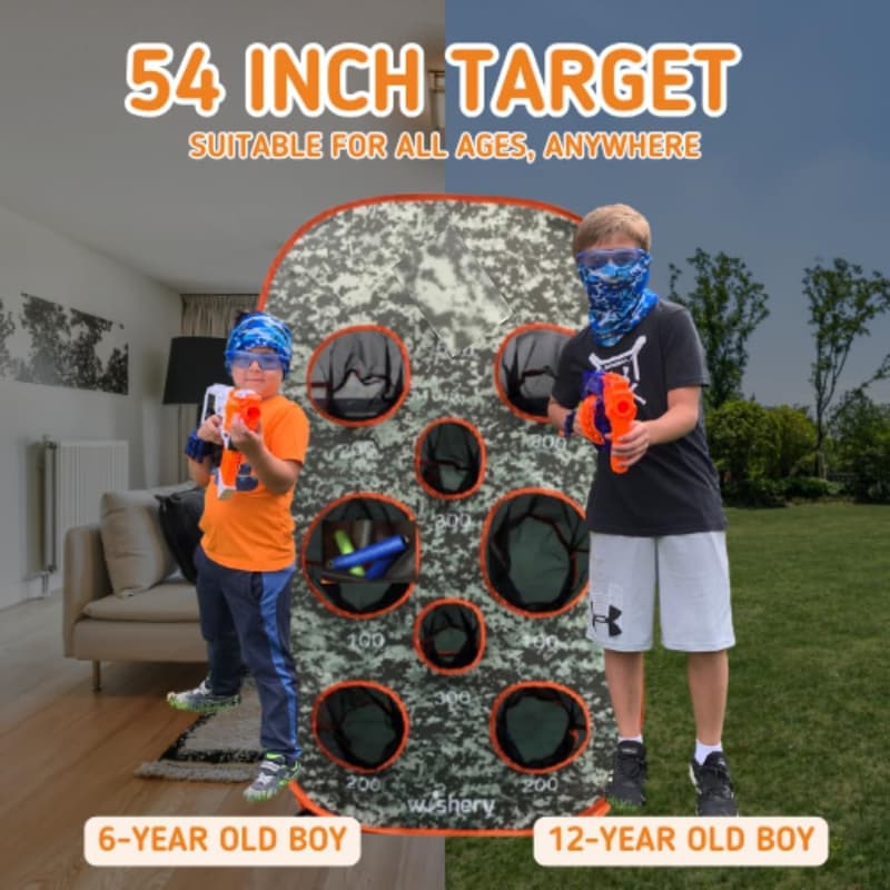 Nerf Shooting Target for Kids – Indoor/Outdoor Practice Toy