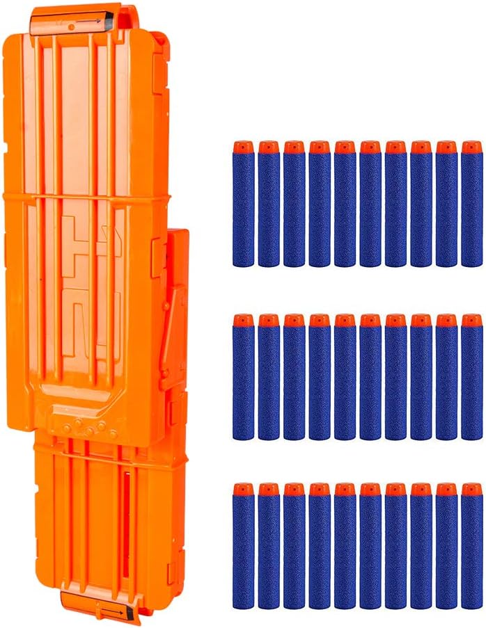 Nerf N-Strike Elite 12-Dart Quick Reload Clip & 30 Dart Refill Pack