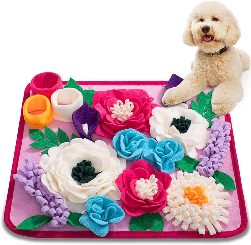 Interactive Snuffle Mat for Small/Medium Dogs - Durable & Portable