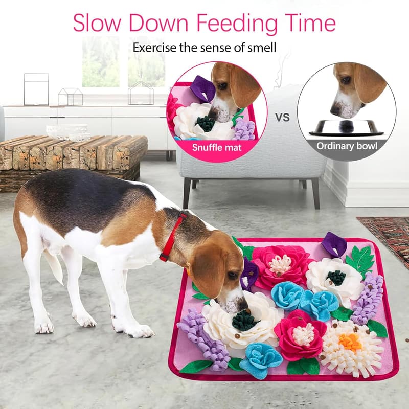 Interactive Snuffle Mat for Small/Medium Dogs - Durable & Portable
