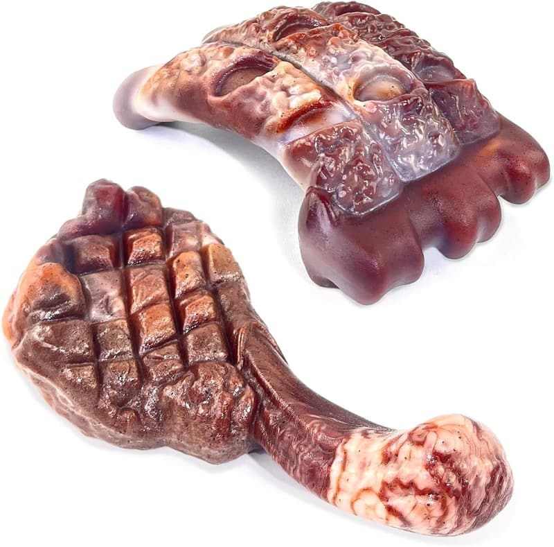 Indestructible Dog Chew Toys for Aggressive Chewers - 2 Pack