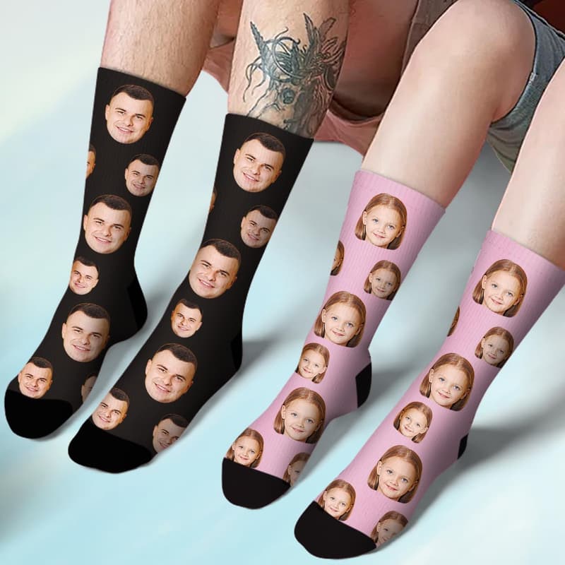 Personalized Photo Socks for Men and Women