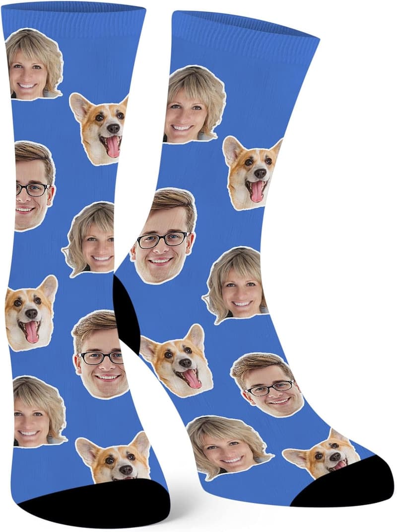 Personalized Photo Socks for Men and Women