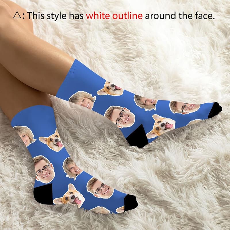 Personalized Photo Socks for Men and Women