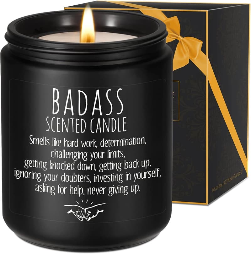 Congratulations Candle - Inspirational Gift for New Job or Promotion